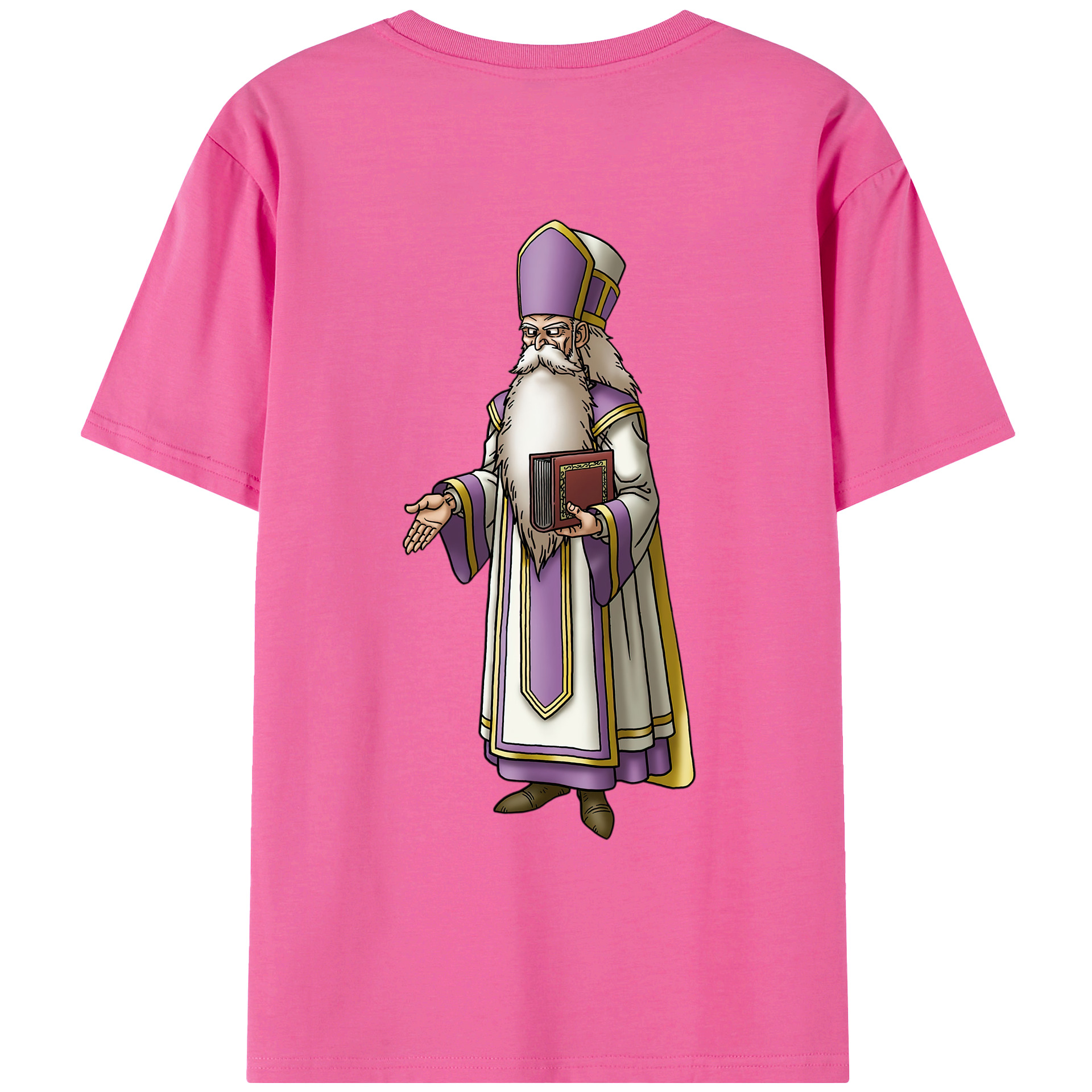 （画像用） ドラゴンクエスト Doragon Kuesuto Dragon Quest レディース半袖Tシャツ(バックプリント)